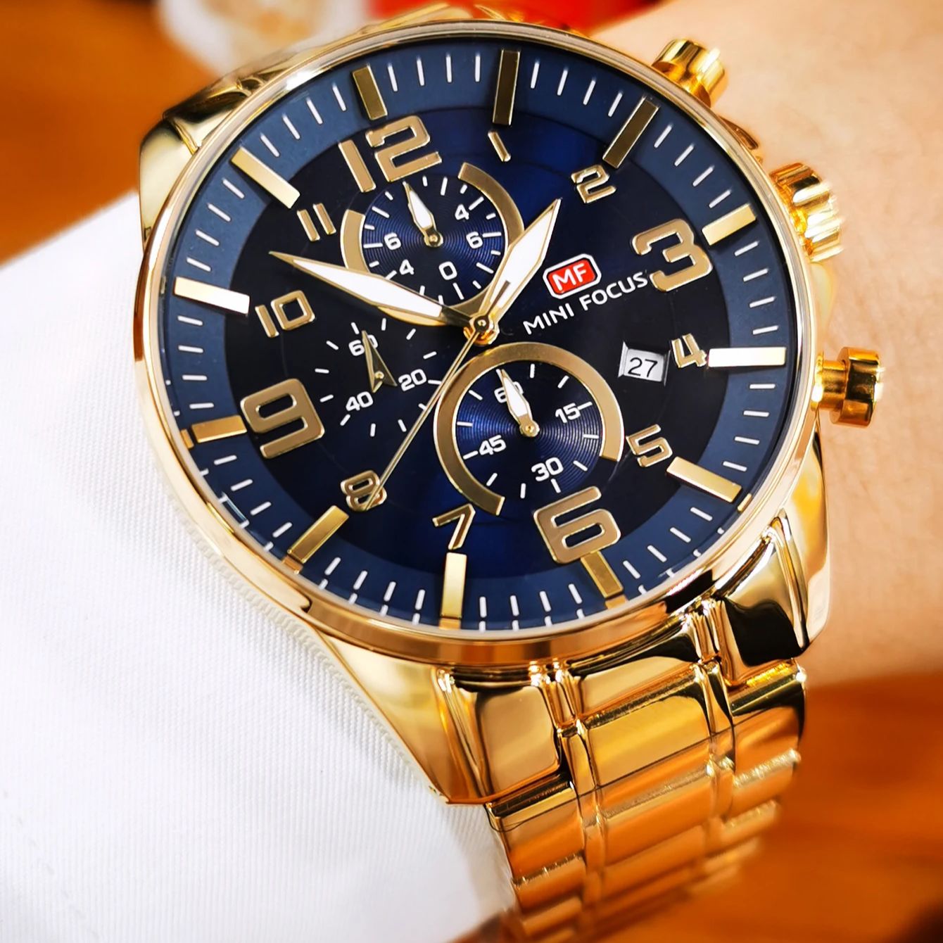 Luxury Watch Maker - MINI FOCUS Multifunctional Quartz Watch for