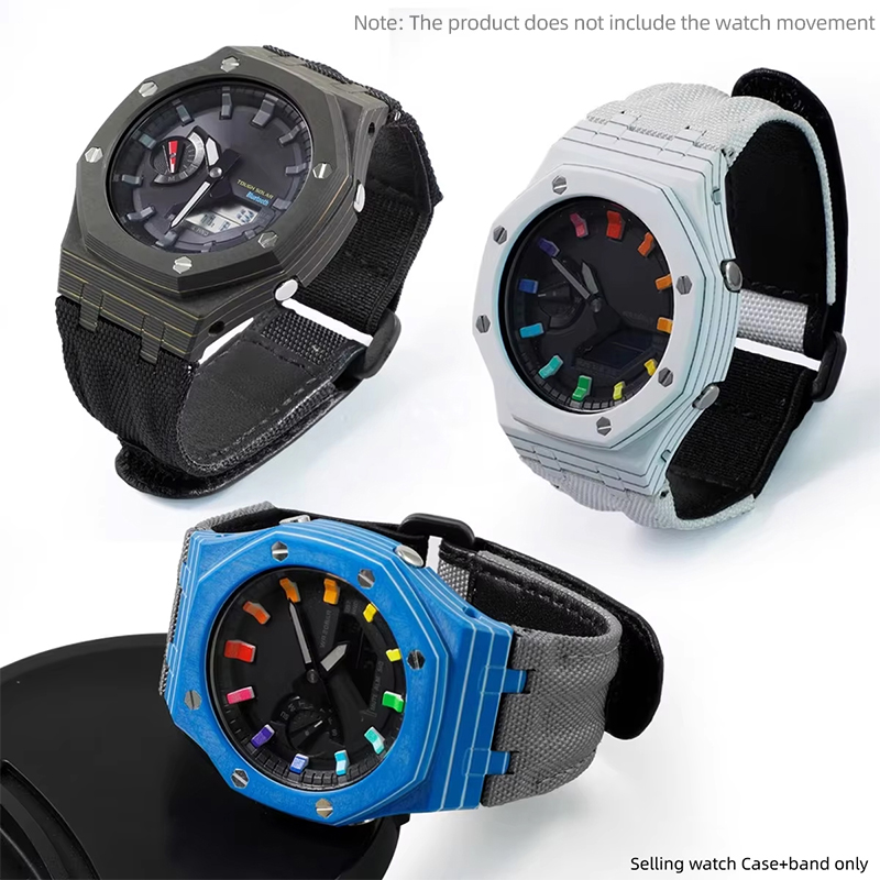 GA2100 GM2100 Mod Kit Carbon F - огляд і ціна Casio Watch G-Shock Ga-2100