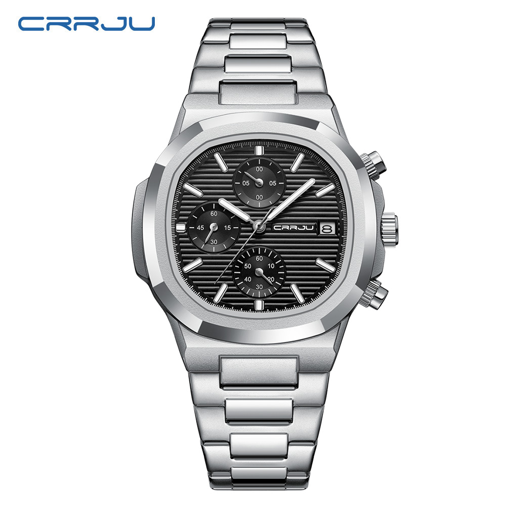 CRRJU Men Watch Top Brand Luxu - огляд і ціна Luxury Watch Maker