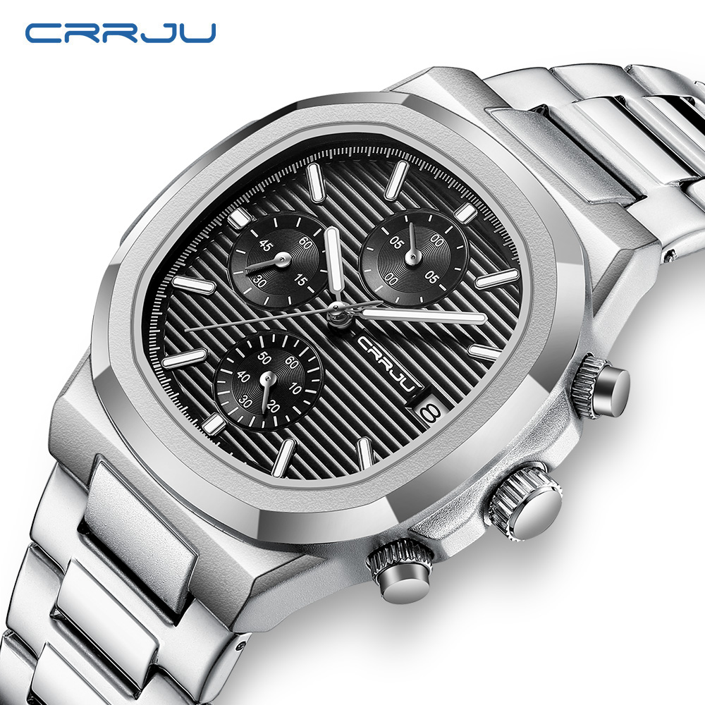 CRRJU Men Watch Top Brand Luxu - огляд і ціна Luxury Watch Maker