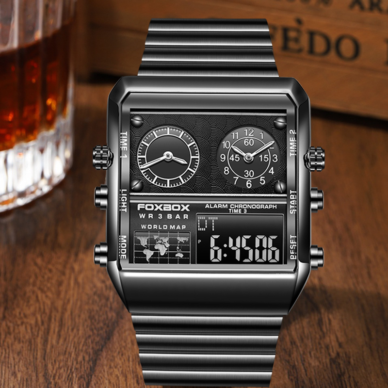 FOXBOX Mens Watches Brand Luxu - огляд і ціна Luxury Watch Magazine