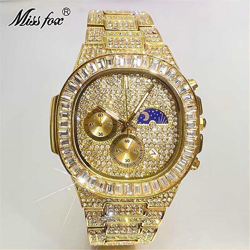MISSFOX Luxury Gold Watches Me - огляд і ціна Luxury Watch Iceberg