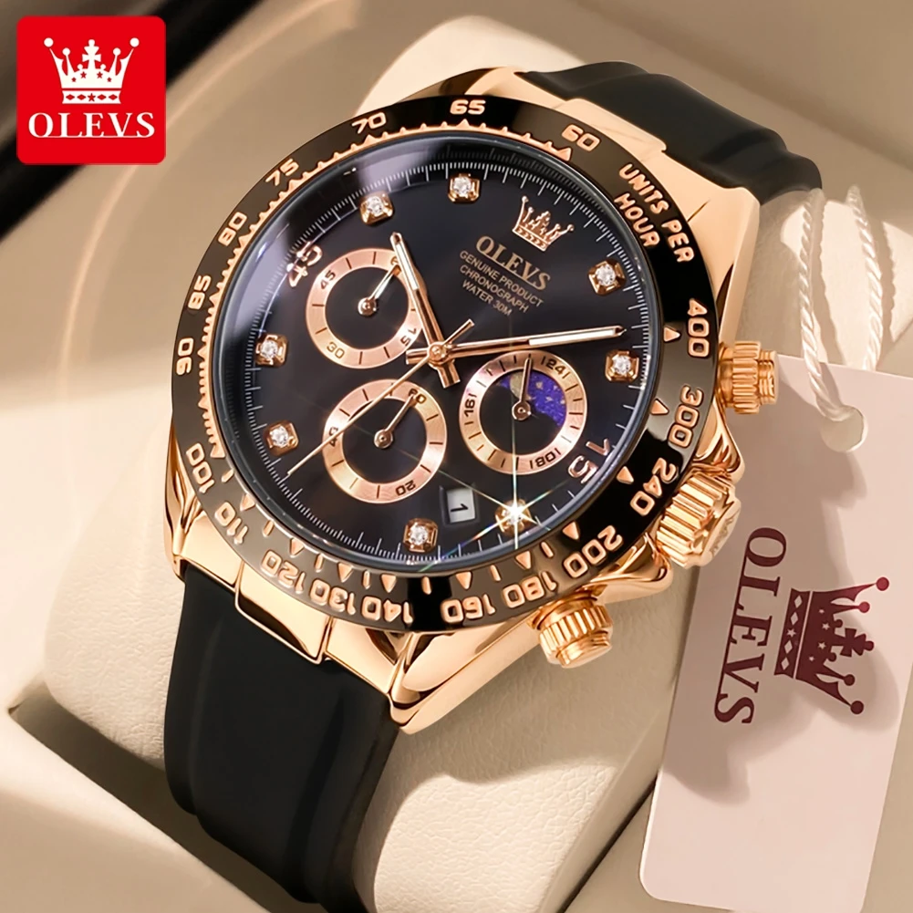 OLEVS 2875 Men's Watches Chron - огляд і ціна Luxury Watch Magazine
