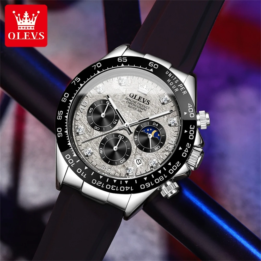 OLEVS 2875 Men's Watches Chron - огляд і ціна Luxury Watch Magazine